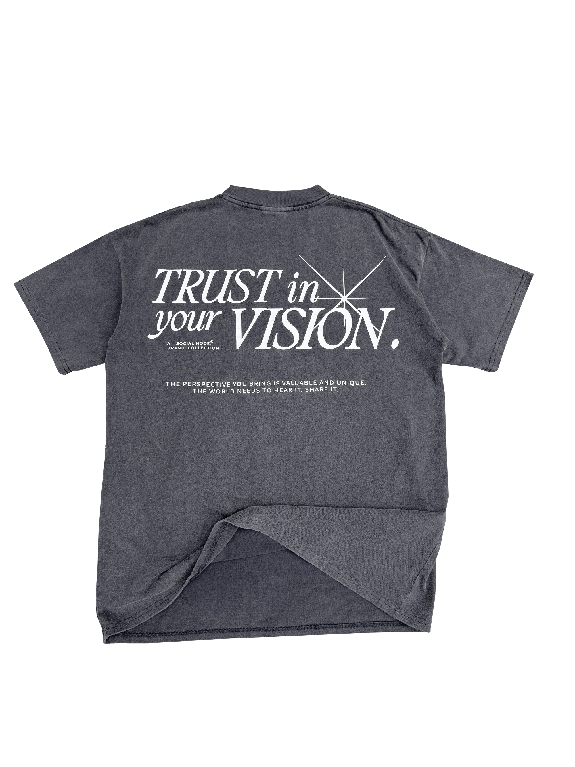 TRUST IN YOUR VISION. CHARCOAL GREY
