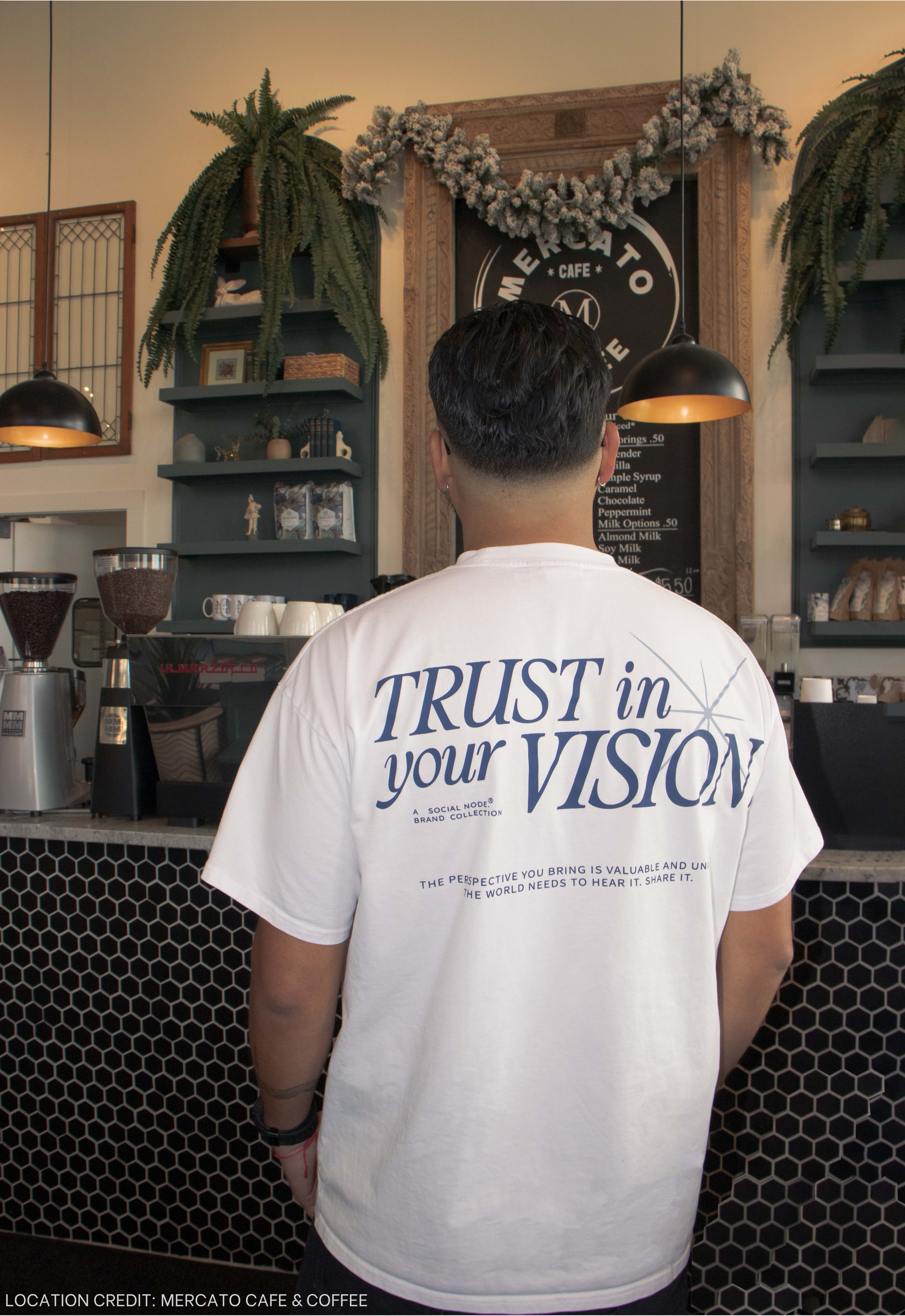 TRUST IN YOUR VISION. CLOUD WHITE